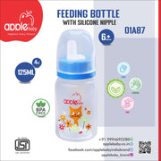 01A87_APPLE BABY  FEEDING  BOTTLE 4oz / 125 ML