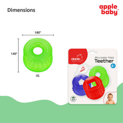 3PCS WATER FILLED TEETHER_AC219 (Pack of 2)