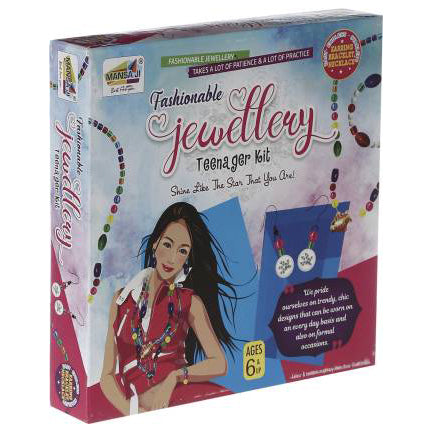 NHR Exciting Fashionable Jewellery Teenager DIY Kit For Kids (Above 6yrs)