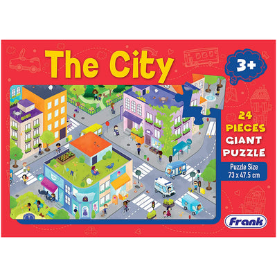 Frank The City Puzzle - 24 Pieces