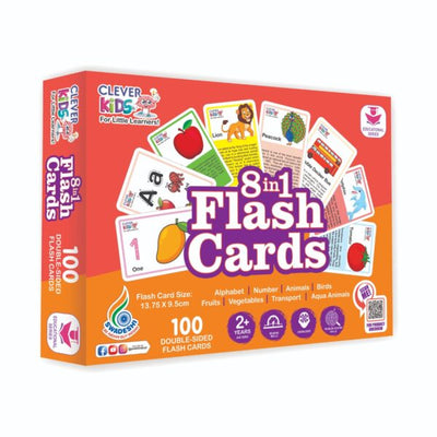8 in 1 Flash Cards