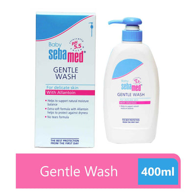 Sebamed Baby Gentle Wash - 400 ml tear free formula, vital protection against irritation