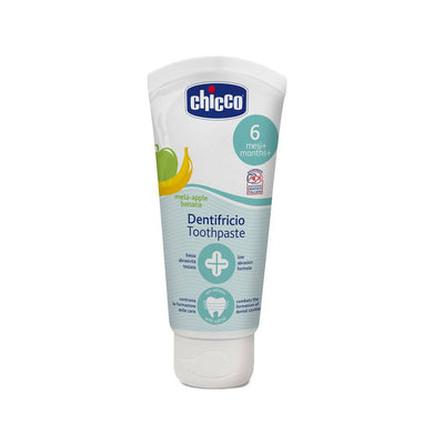 Chicco Dentifricio Toothpaste Apple and Banana Flavour 6M+