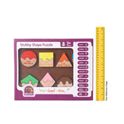 Hilife Match the Shape Board Puzzle - 16 Pieces