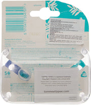 Tommee Tippee Fun Style Soothers, 0-6m, 2 Pack, Symmetrical Orthodontic Design, BPA-Free Silicone, Colours May Vary
