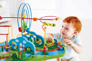 Hape - E3824 Jungle Adventures Railway Table with Engine