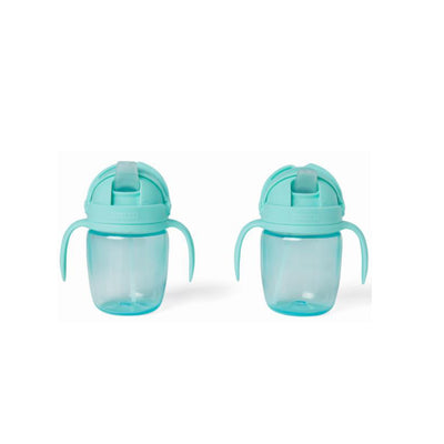 SKIP HOP_Sip-to-Straw Cup - Two Tone Teal- 9I09911