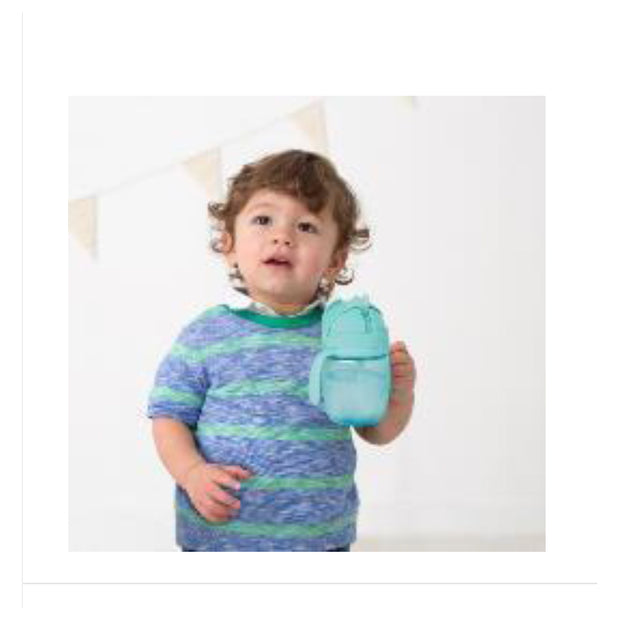 SKIP HOP_Sip-to-Straw Cup - Two Tone Teal- 9I09911