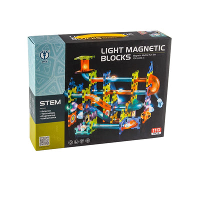 Light Magnetic Tiles- Building Blocks